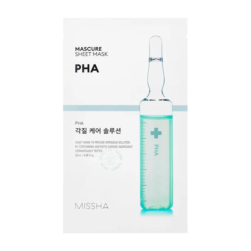 MISSHA Mascure Peeling Solution Sheet Mask PHA 27ml