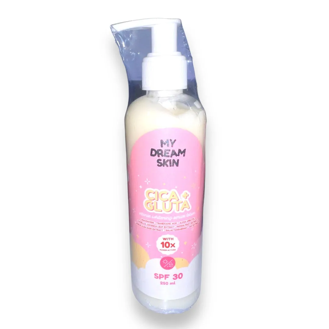 My Dream Skin - CICA   GLUTA 10X Power Actives SPF 30 - 250 ML
