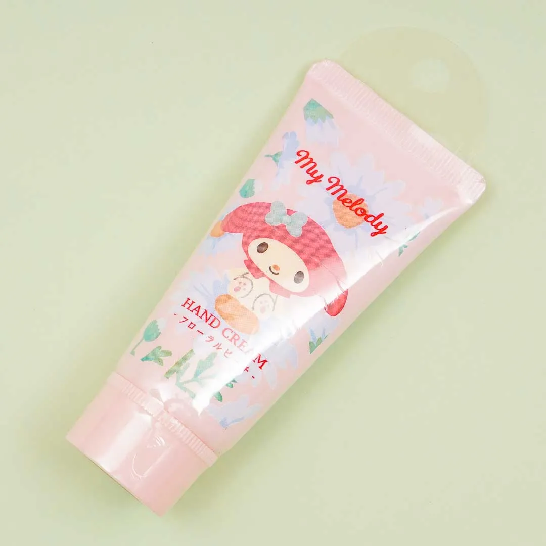 My Melody Floral Peach Hand Cream