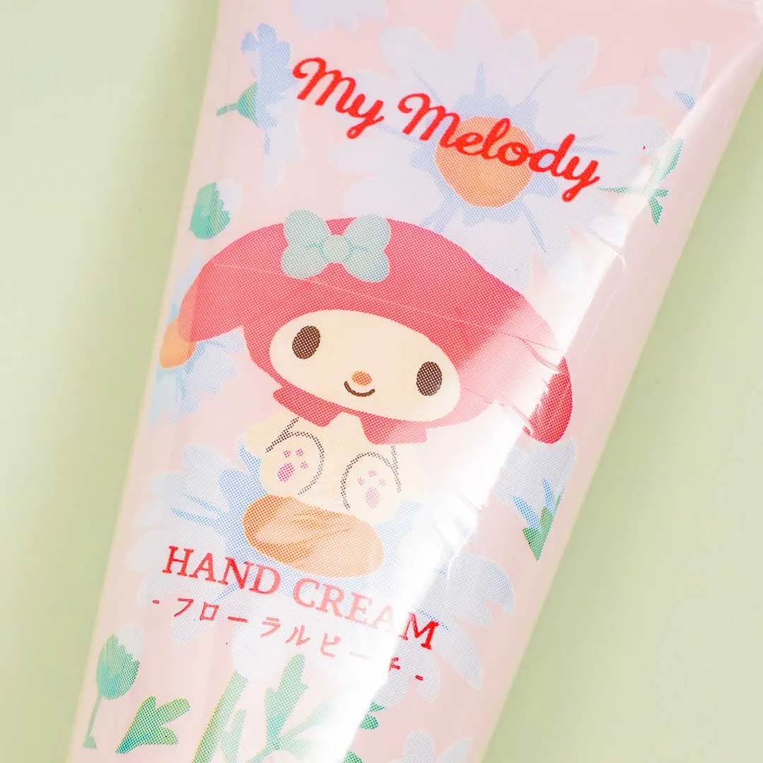 My Melody Floral Peach Hand Cream
