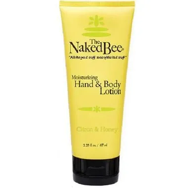 Naked Bee Moisturizing Hand & Body Lotion Citron & Honey 2.25 fl. oz.