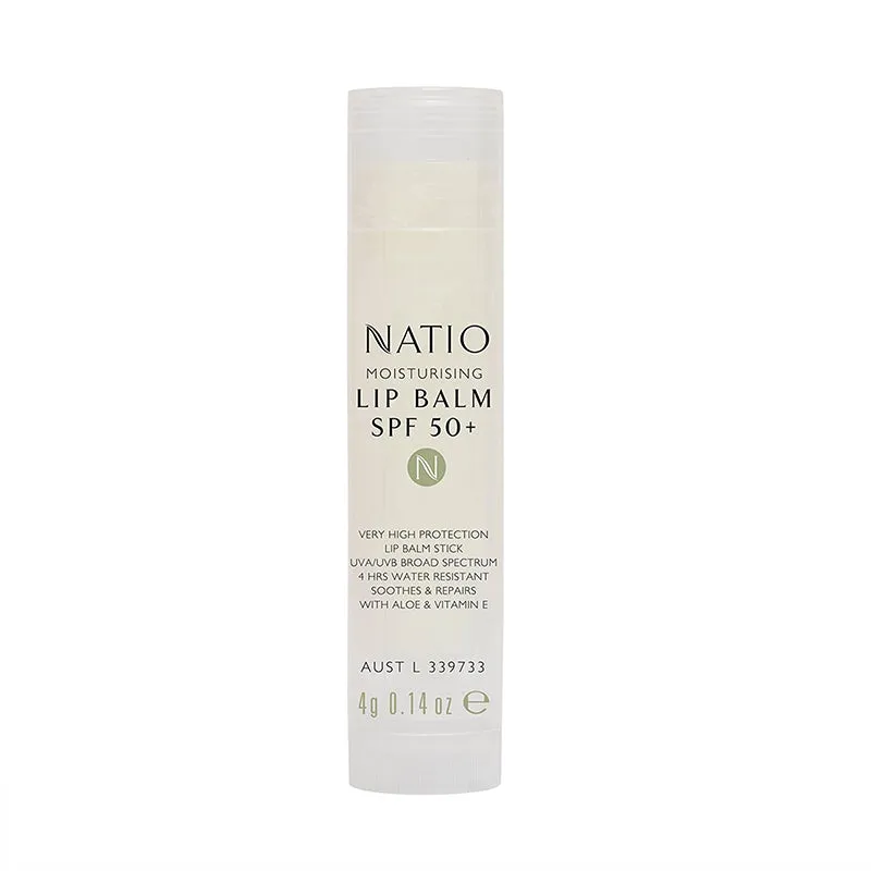Natio Moisturising Lip Balm SPF 50 , 4g