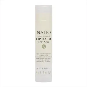 Natio Moisturising Lip Balm  SPF 50  4g