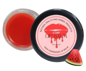 Natural Health and Herbal products Tropical Water-Melon Temptation Lip Care Taste Paradise Moisturization 12 Hours 12 Hrs Miniaturization, Long Lasting, Romantic, Kissable, Smooth Enriched, Care- 8g