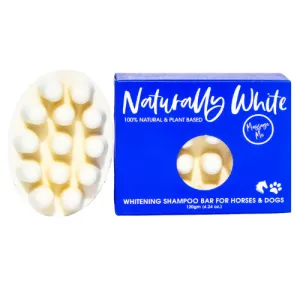 NATURALLY WHITE- Whitening Shampoo Bar for Horses and Dogs