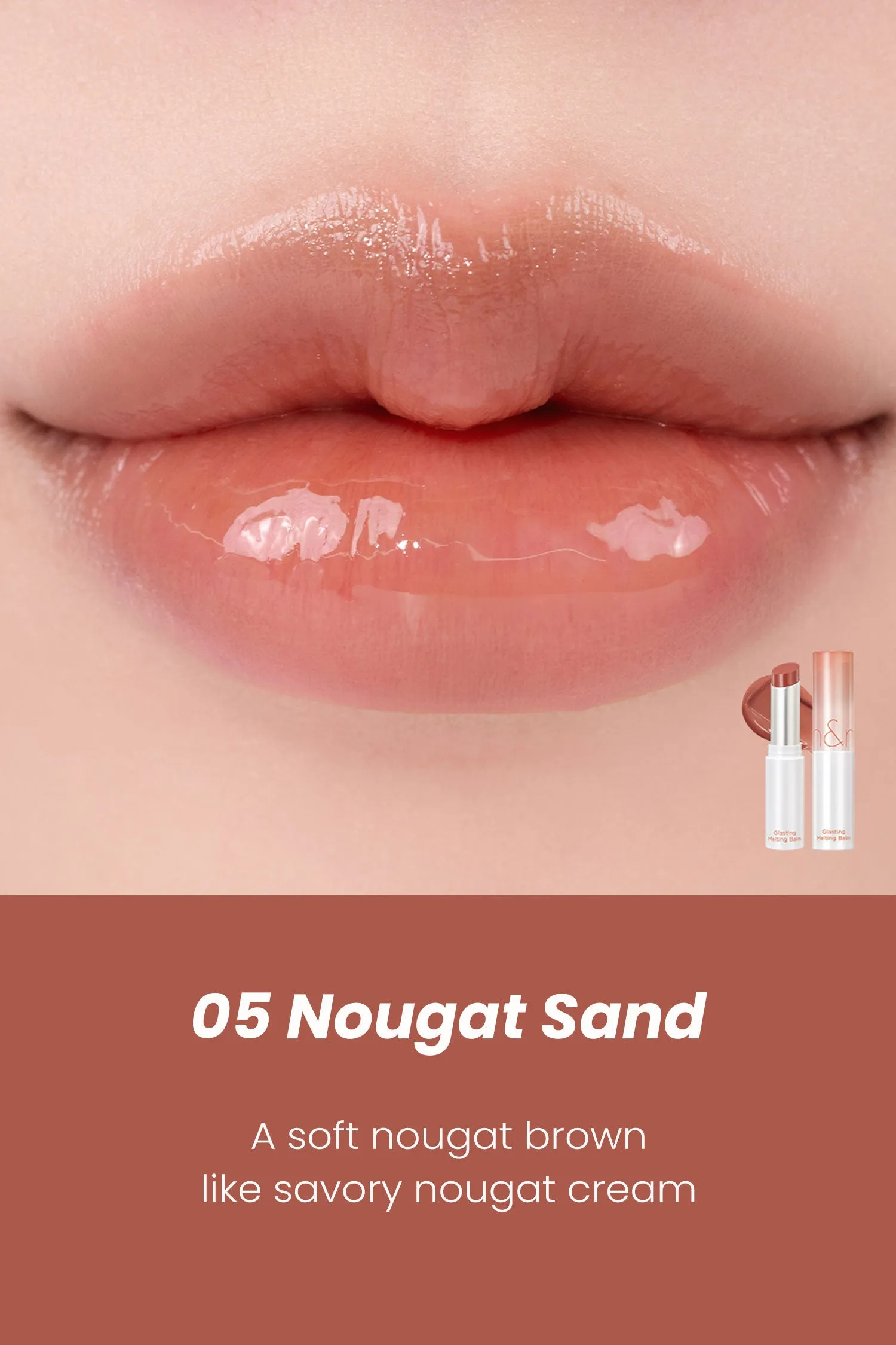 [NEW] Glasting Melting Balm Trio Set (05 Nougat Sand   06 Kaya Fig   07 Mauve Whip)