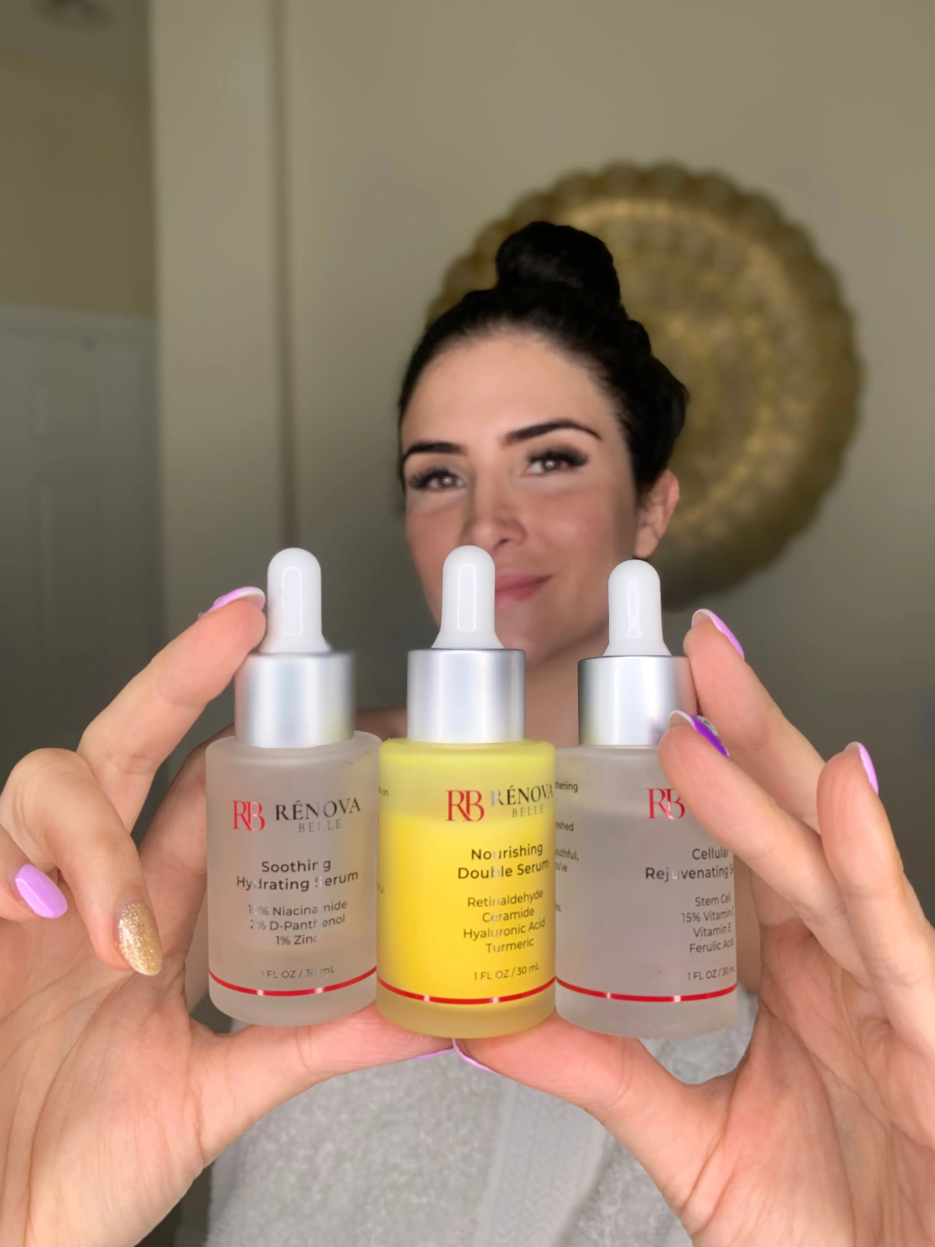 Niacinamide 10% Face Serum   D Panthenol   Zinc | Calming Aging Skin Treatment