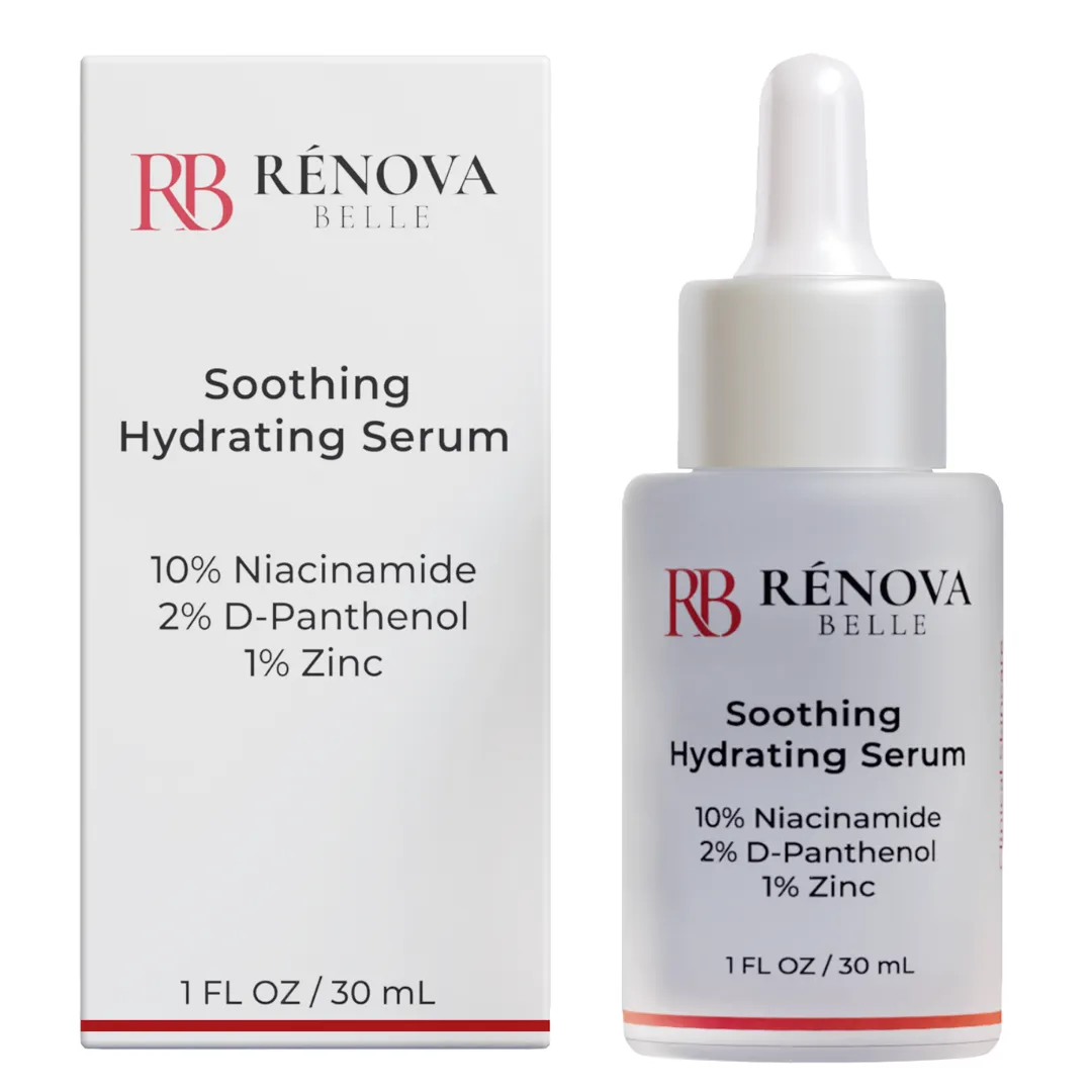 Niacinamide 10% Face Serum   D Panthenol   Zinc | Calming Aging Skin Treatment