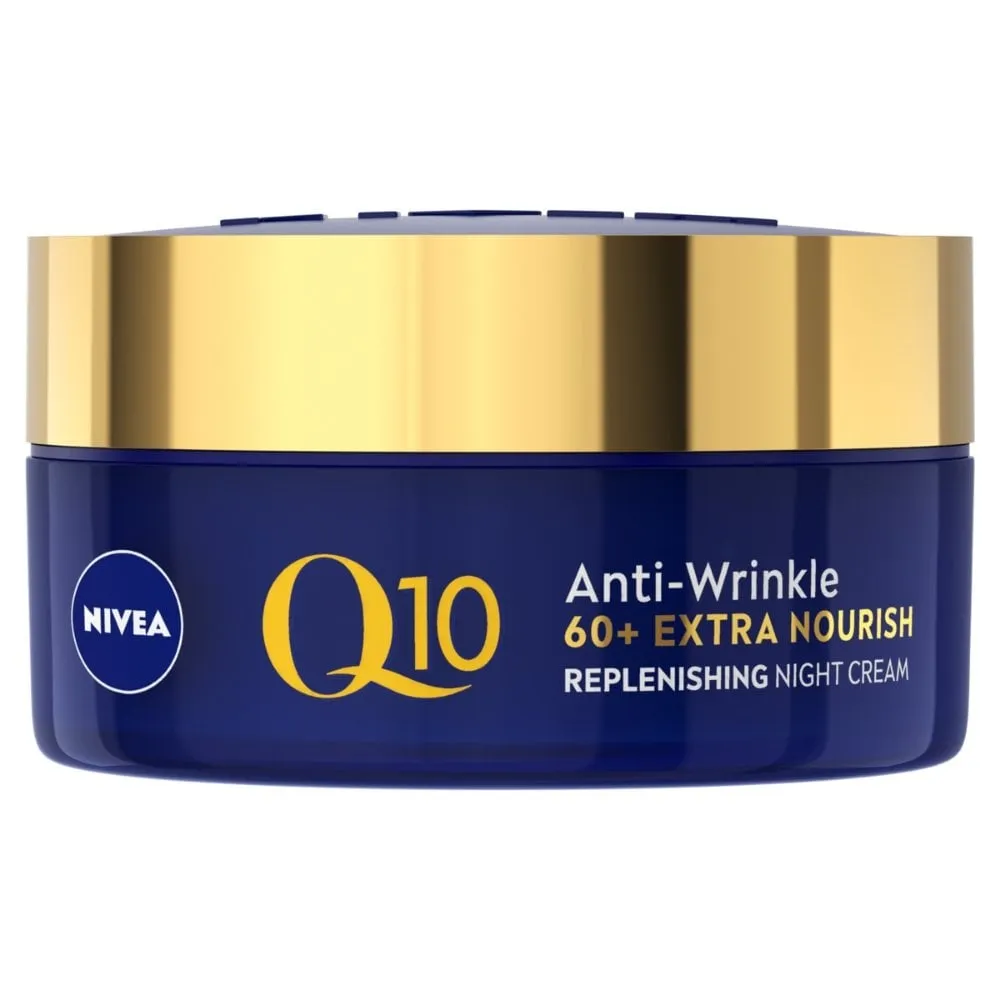 Nivea Q10 60  Anti-Wrinkle Replenishing Night Cream 50ml