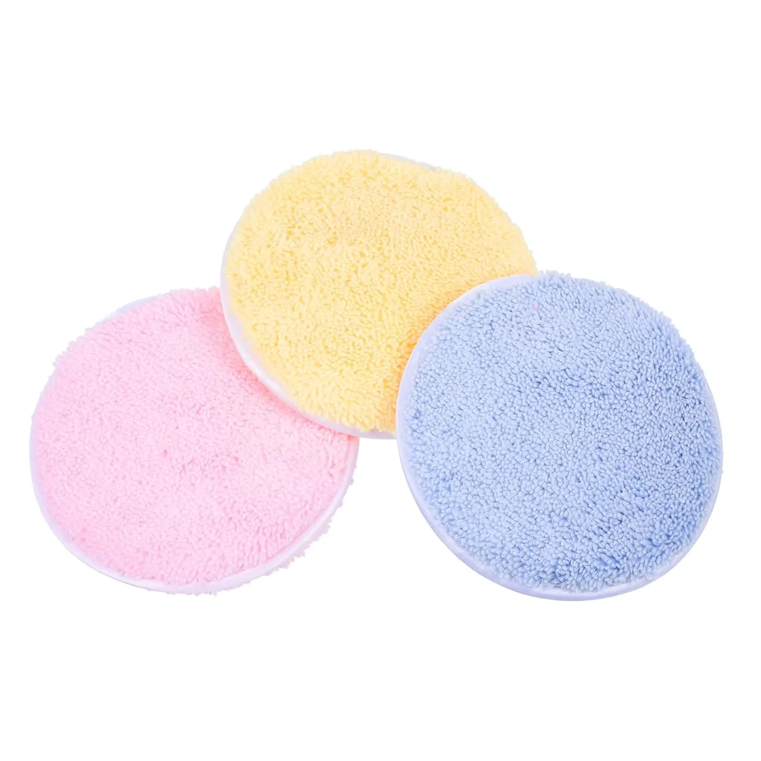 Non-clumping Makeup Puff Setting Powder Puff Cosmetics Makeup Sponge for Face Rounded
