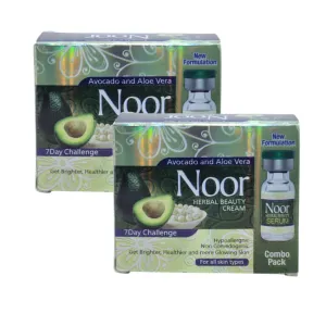 Noor Herbal Beauty Cream With Serum (Pack of 2)
