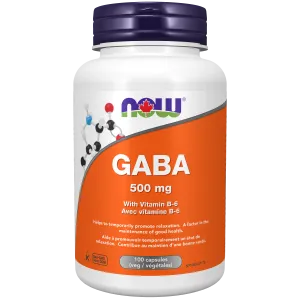 NOW® Supplements GABA 500mg