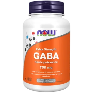 NOW® Supplements GABA 750mg