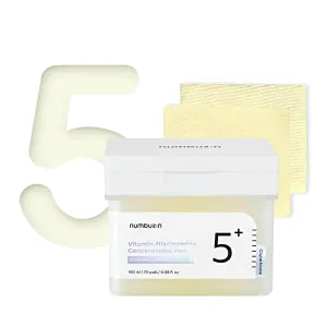 Numbuzin No.5  Niacinamide Concentrated Toner Pads 180ml/70pads US