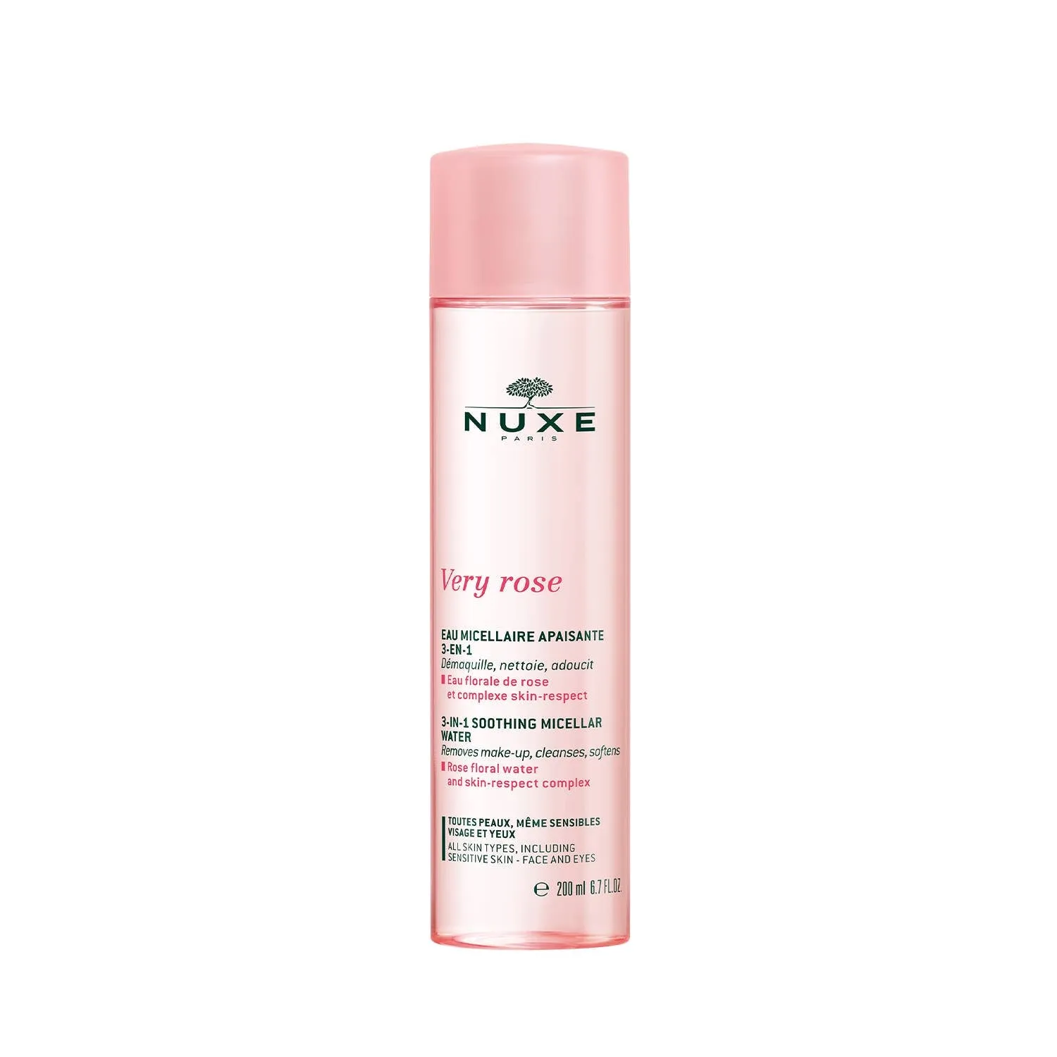 Nuxe Very Rose 3-in-1 Soothing Micellar Water 200mL