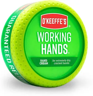 O'Keeffe'S Working Hands Hand Cream, 3.4 Ounce Jar, (Pack 1)