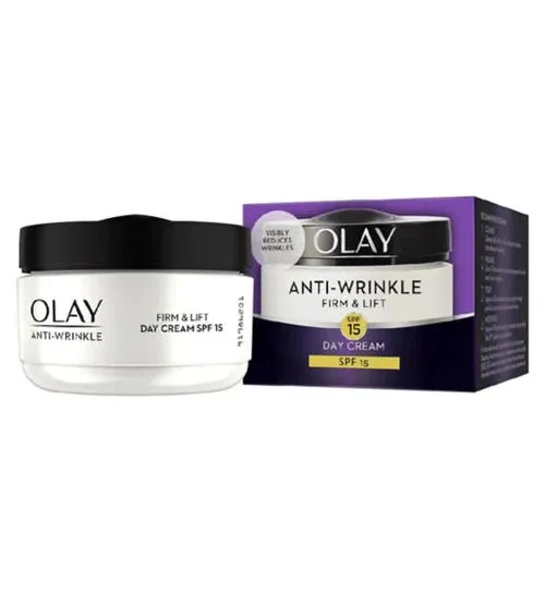 Olay Anti-Wrinkle Day Moisturiser Firm And Lift Anti-Ageing SPF15