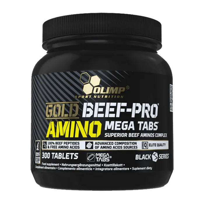 Olimp Gold Beef Pro Amino Mega Tabs - 300 Tabs