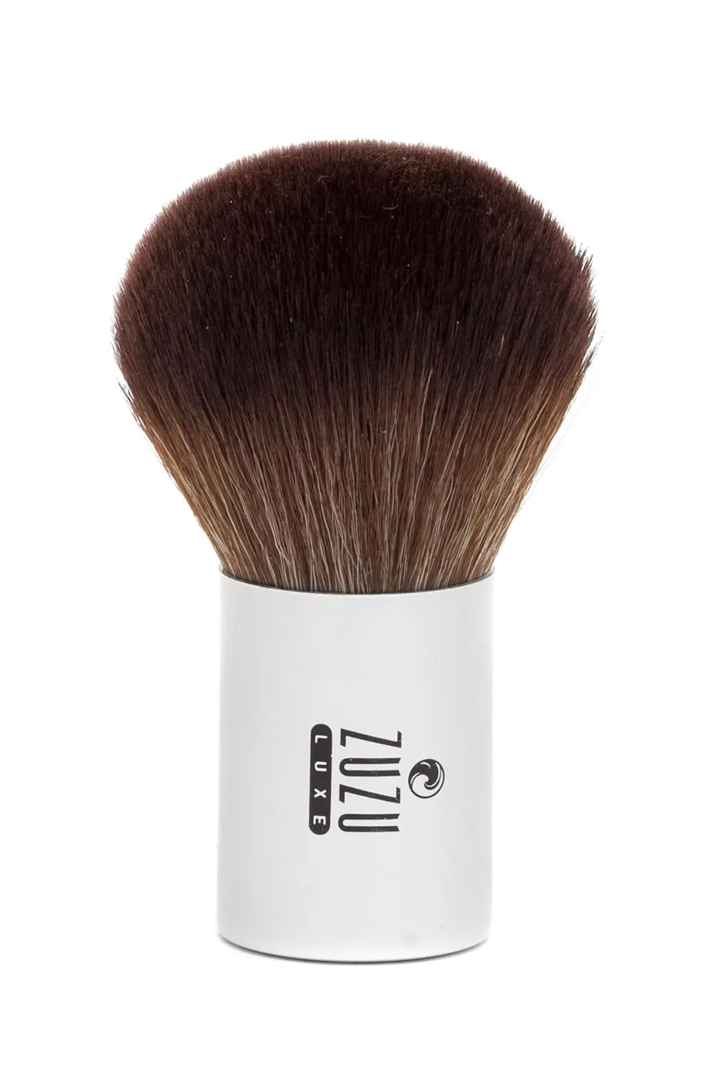 Organic Professional Kabuki Makeup Brush | Gabriel Cosmetics | 100% Natural Stacked Pony Hair for Softest Bristles | Natural Birchwood Wand | Dense & Non-Shedding | Made in USA (Kabuki Brush)