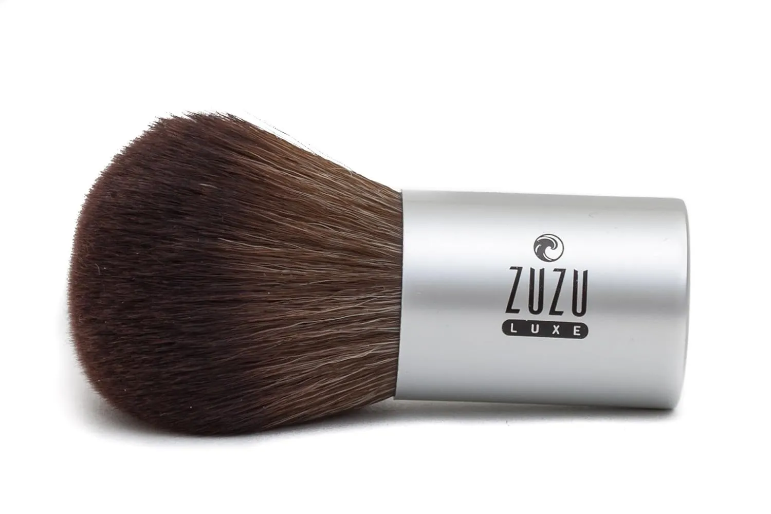 Organic Professional Kabuki Makeup Brush | Gabriel Cosmetics | 100% Natural Stacked Pony Hair for Softest Bristles | Natural Birchwood Wand | Dense & Non-Shedding | Made in USA (Kabuki Brush)