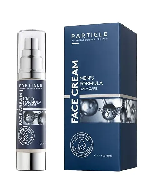 Particle Mens Face Cream - 6 in 1 Mens Face Moisturizer (1.7 Oz) - Eye Bags Treatment & Face Lotion for Men - Mens Anti Aging Cream - Wrinkle & Dark Spots Mens Face Cream, Pack of 1 (1.7 oz.)