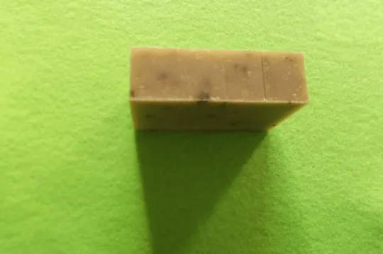Peppermint Leaf Green Handmade Soap - All Natural Herbal Soap 85% organic soap