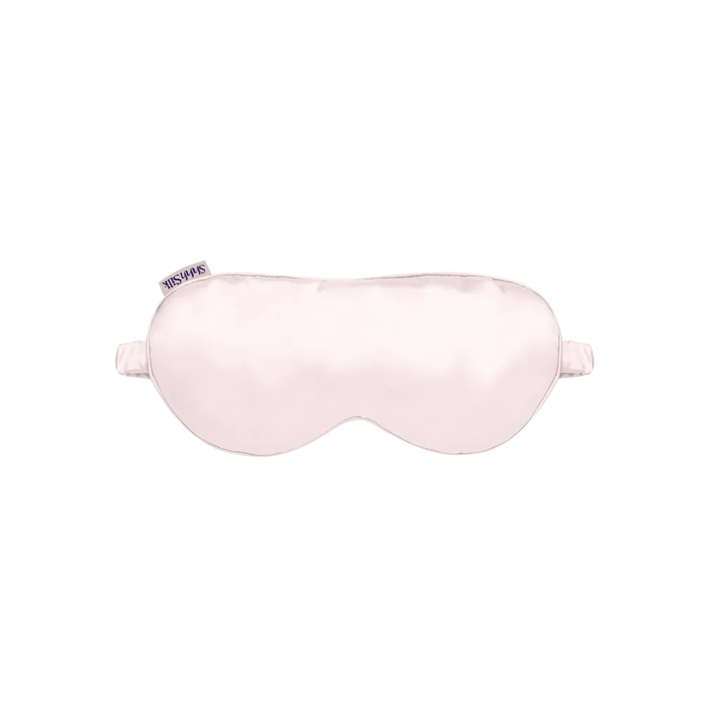 Pink Silk Sleep Mask
