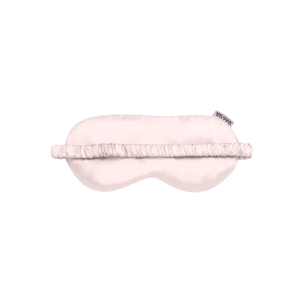 Pink Silk Sleep Mask