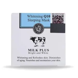 Pinky Cosmetics Milk Plus Q10 Sleeping Mask for Radiant Skin