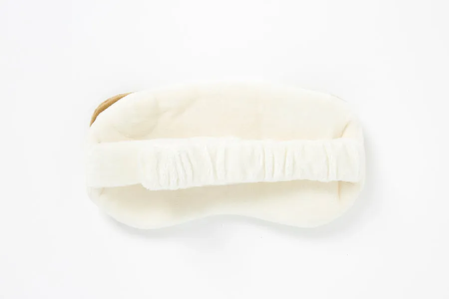 Plush Sleeping Mask - Brown Puppy