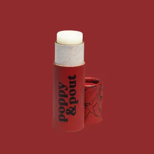 Poppy & Pout Lip Balm: Cinnamint