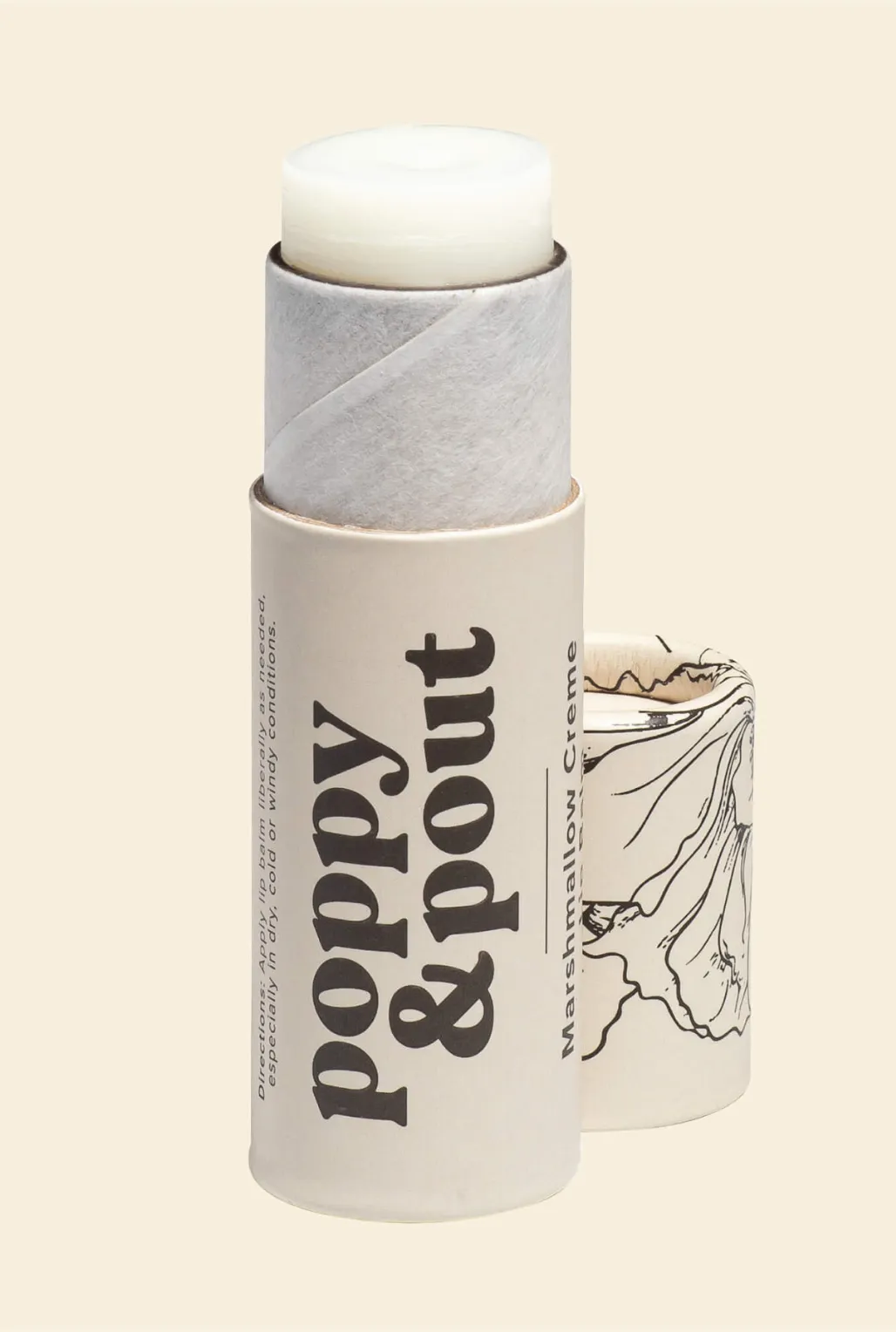 Poppy & Pout Marshmallow Creme Lip Balm