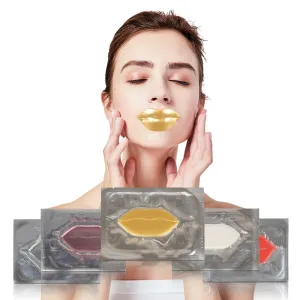 Premium Quality Moisturizing Collagen Crystal Lip Mask - Anti-Ageing (Gold-Lip Mask)