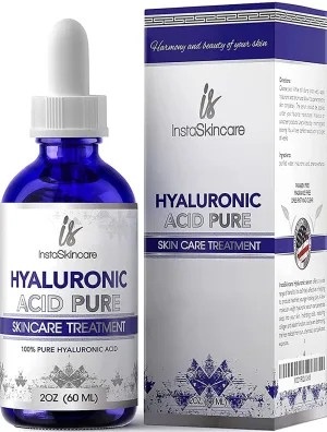 Pure Hyaluronic Acid Serum for Face and Lips Moisturizing Face Serum