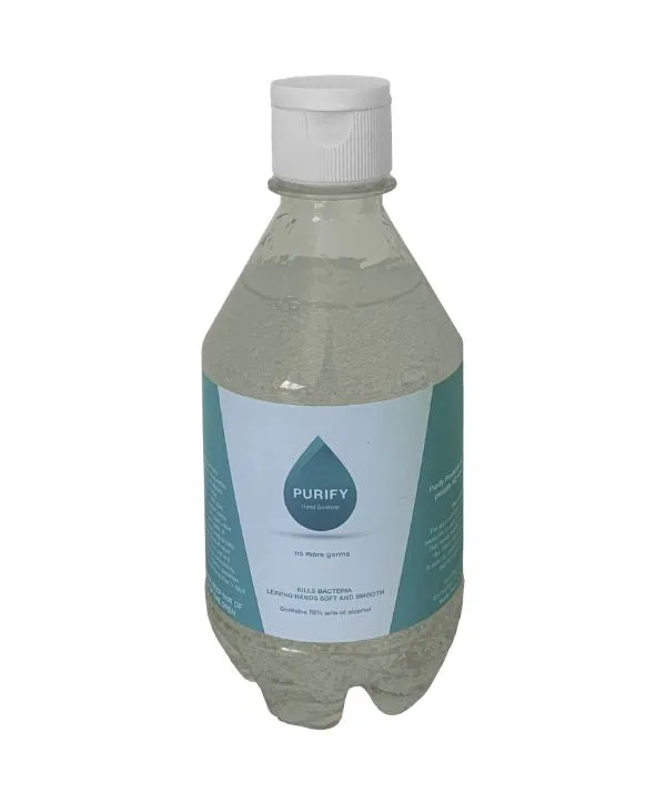 Purify Hand Sanitiser Gel - 375ml Bottle