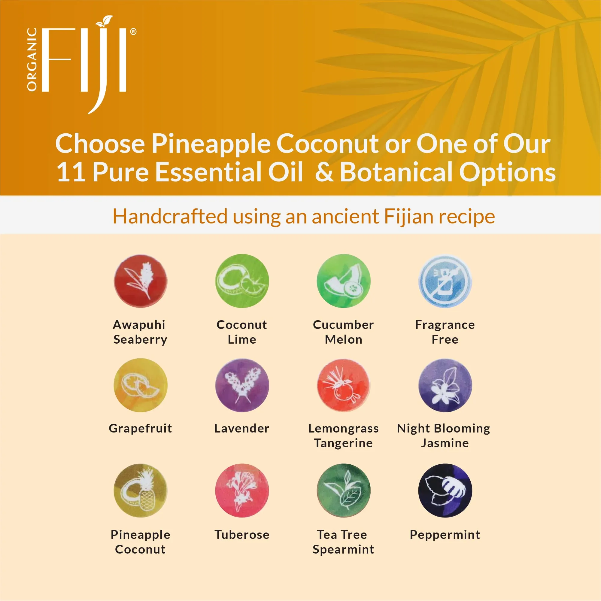 "Coco Fiji Soap Bar for Face and Body Infused With Organic Coconut Oil, Pineapple Coconut Essential Oil, Natural Soap for Moisturizing & Pore Purifying Skin, 7 oz, Pack Of 3 "