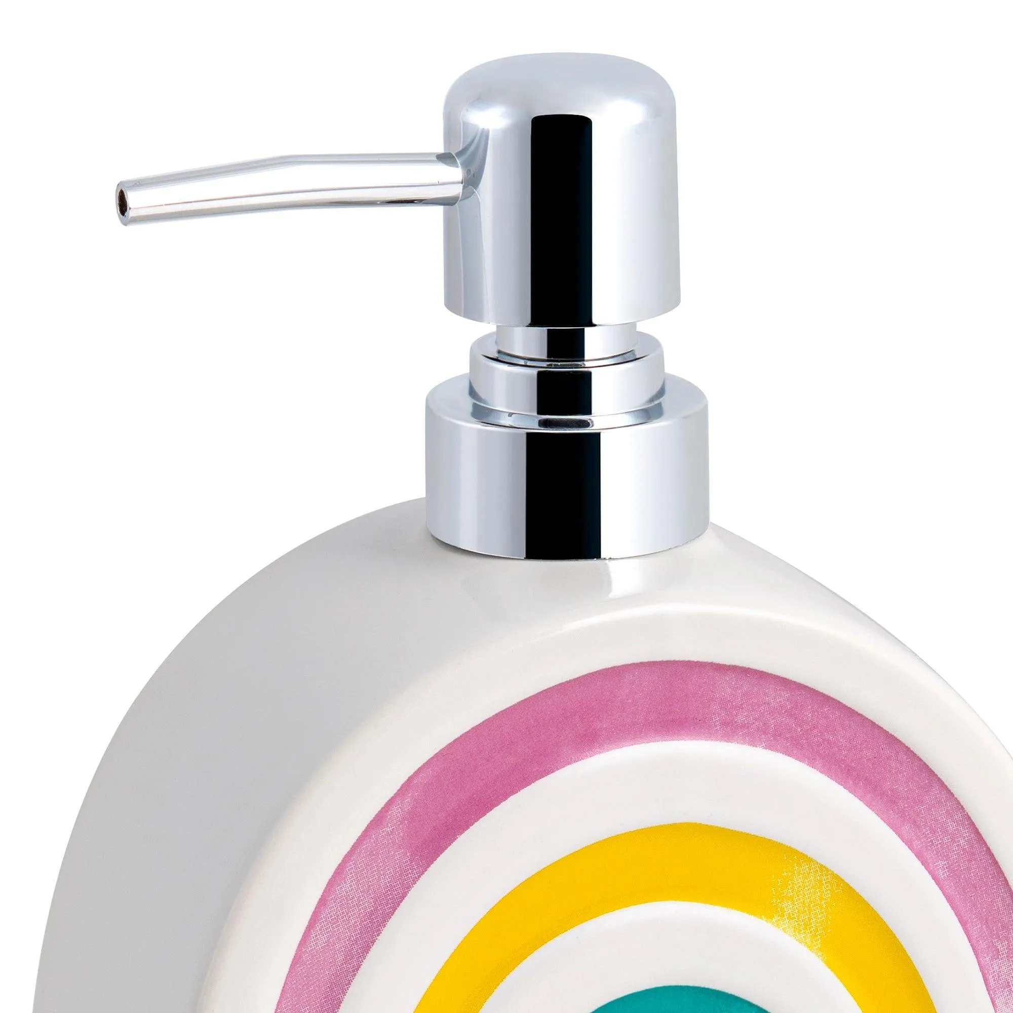 Rainbow Hearts 3-Piece Bathroom Accessory Set