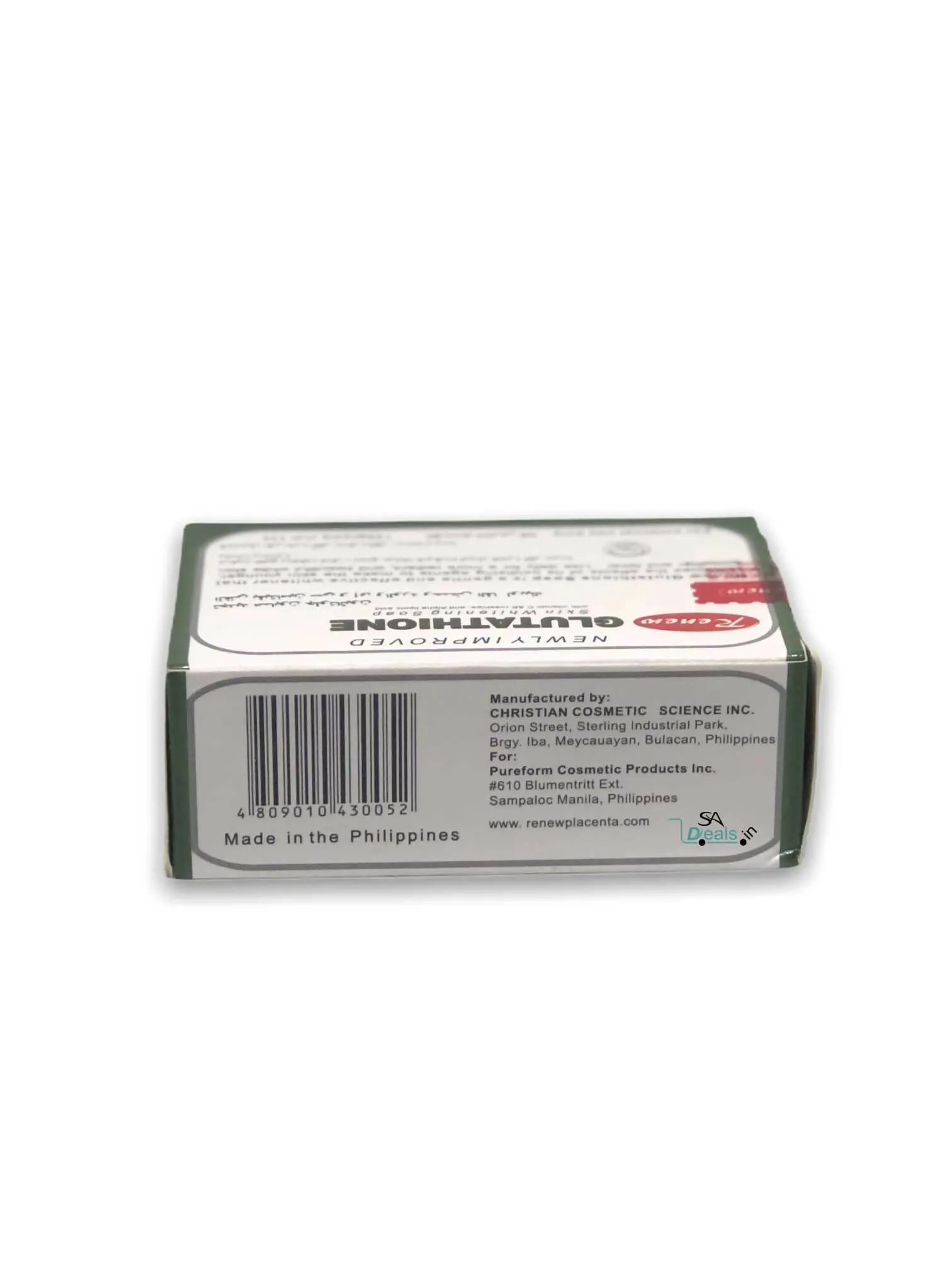 Renew GLUTATHIONE Skin Whitening Soap 135g