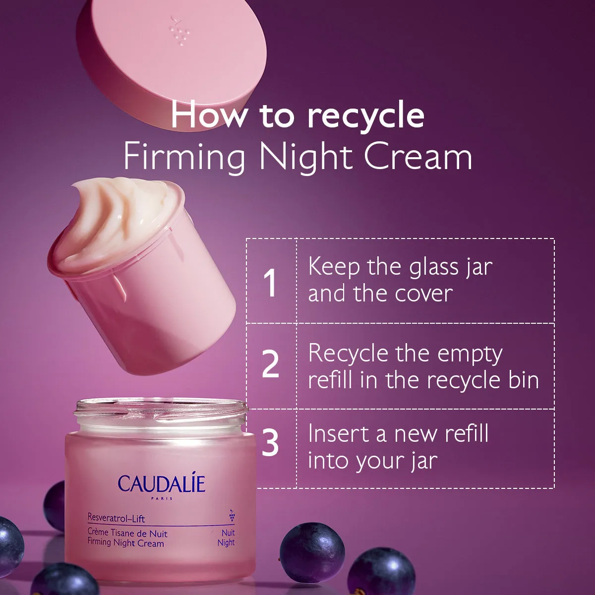 Resveratrol Lift Night Cream Refill 50ml