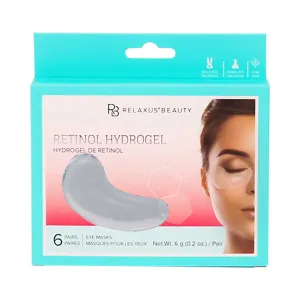 Retinol Hydrogel Eye Masks (6-Pack) - Displayer of 12