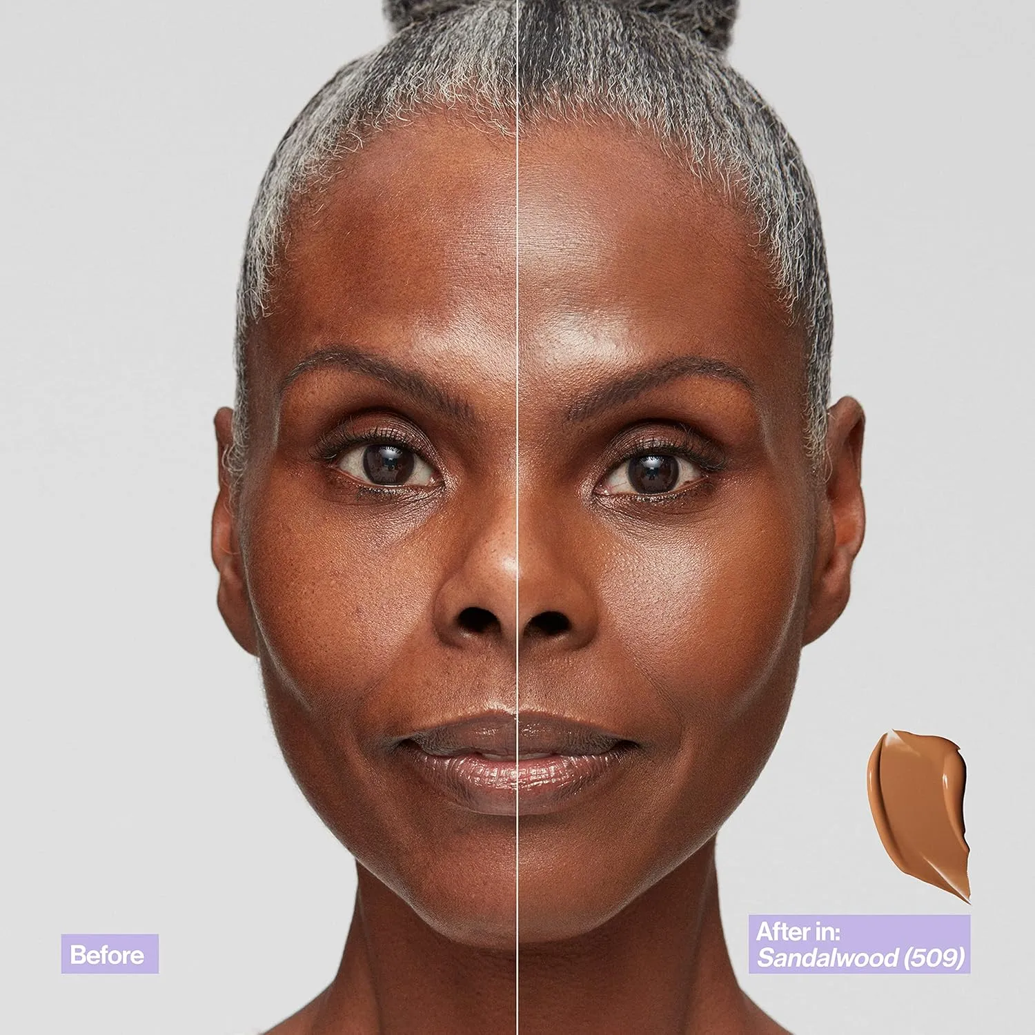 Revlon Illuminance Skin-Caring Liquid Foundation, Hyaluronic Acid, Hydrating and Nourishing Formula with Medium Coverage, 513 Brown Suede, 1 fl oz