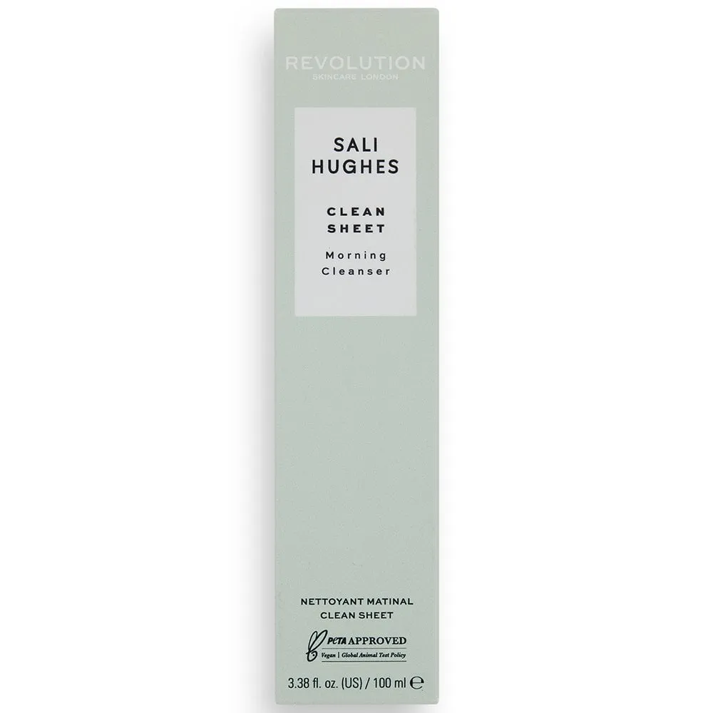 Revolution Skincare x Sali Hughes Clean Sheet Morning Cleanser 100ml