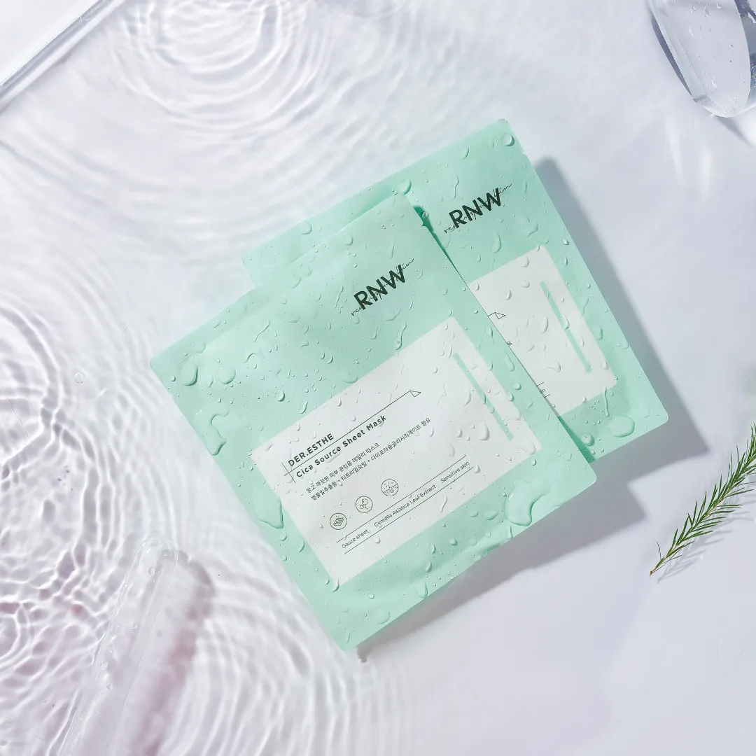 RNW DER.ESTHE Cica Source Sheet Mask (10 Sheet)