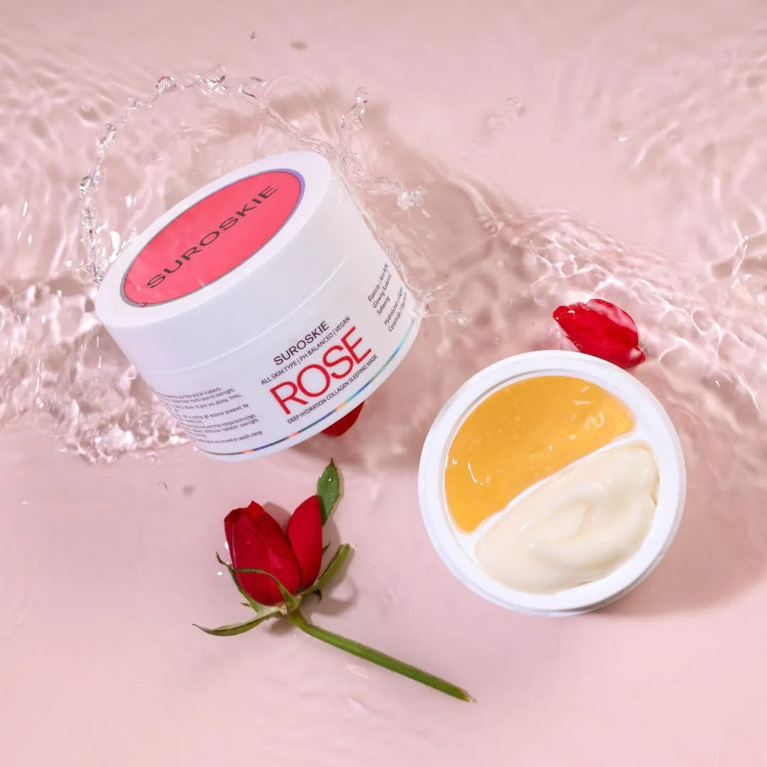 ROSE DEEP HYDRATION COLLAGEN SLEEPING MASK(90GM)