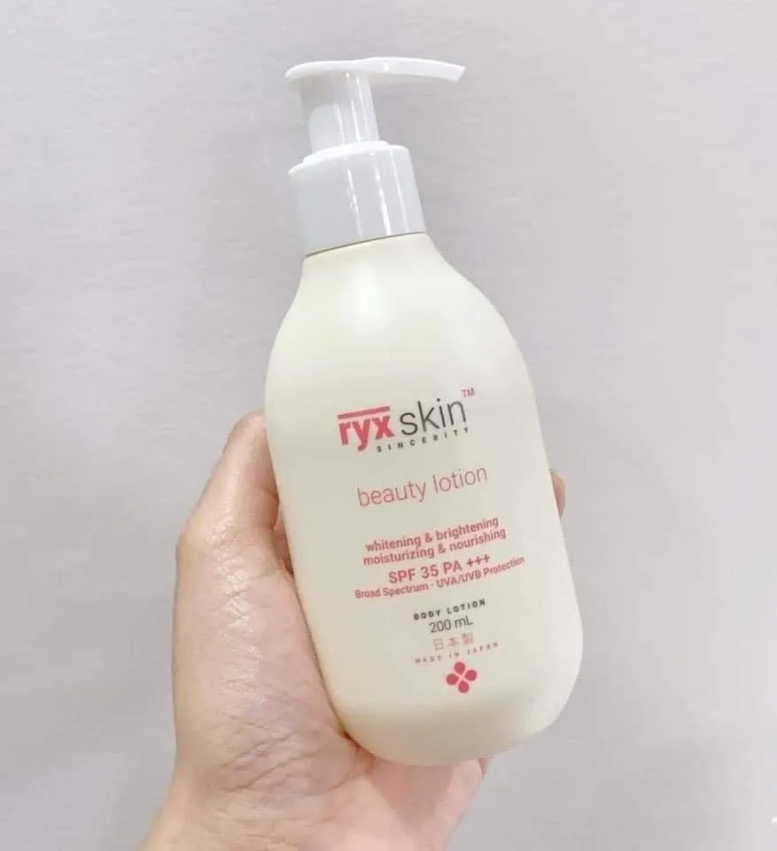 Ryx Skin Beauty Lotion | Whitening and Brightening lotion | 200ml spf 35 PA   | Made in Japan