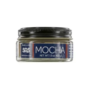 S A S SHOE POLISH CREAM MOCHA