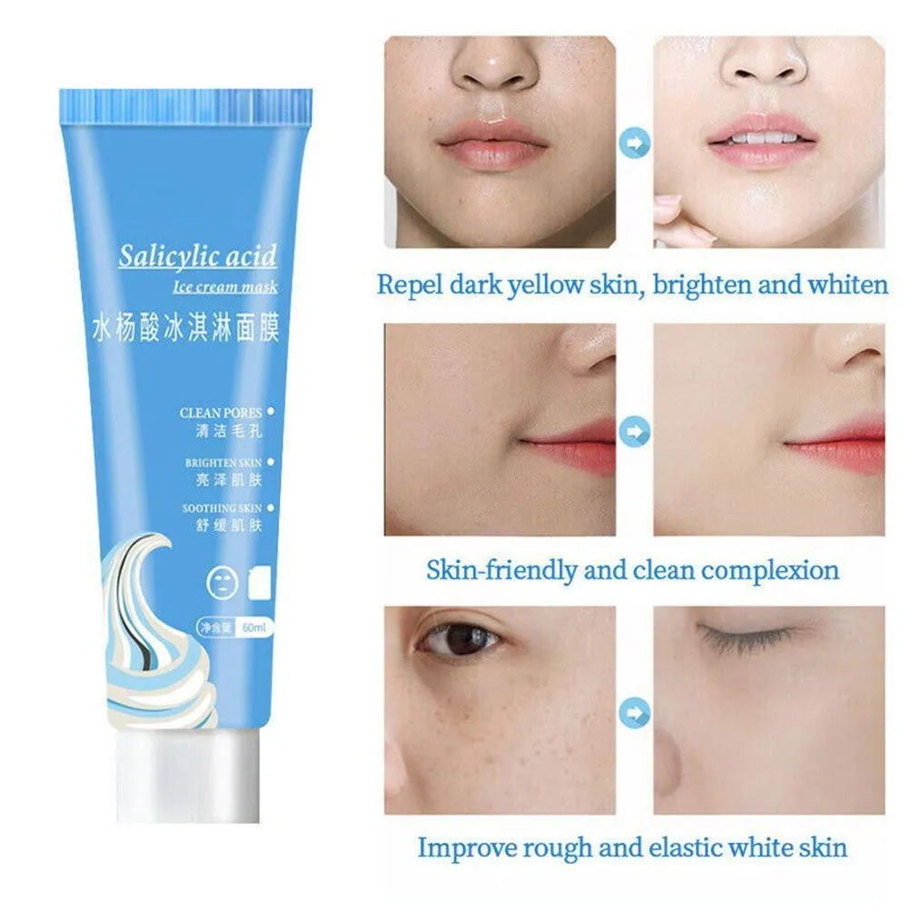 Salicylic Acid - Clear Skin Ice Cream Mask Gel (120 ML) - BUY 1 GET 1 FREE