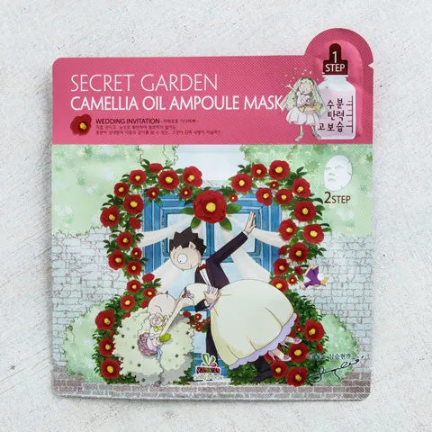 SALLY'S BOX Secret Garden Camellia Oil Ampoule Mask