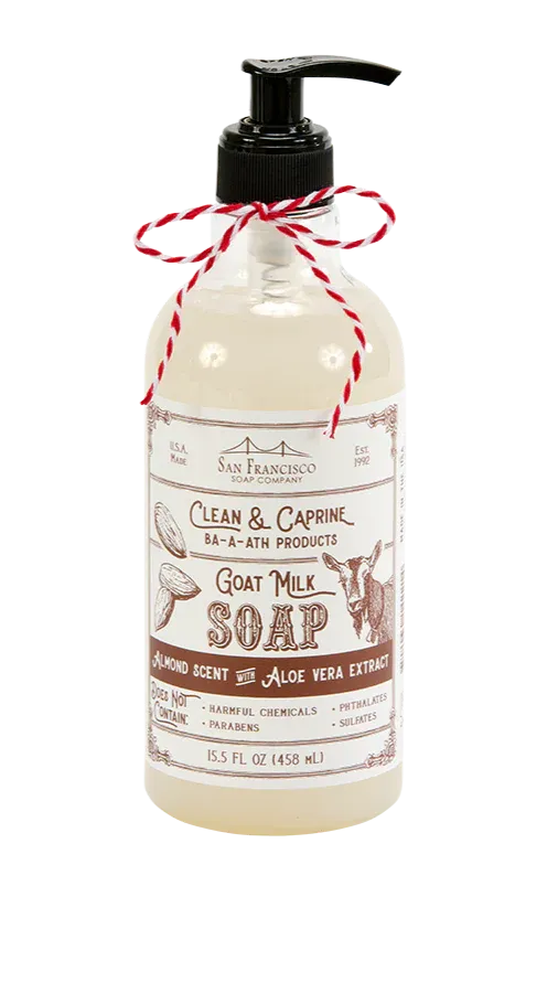 San Francisco Soap Company - Goat Milk Hand Soap, Almond