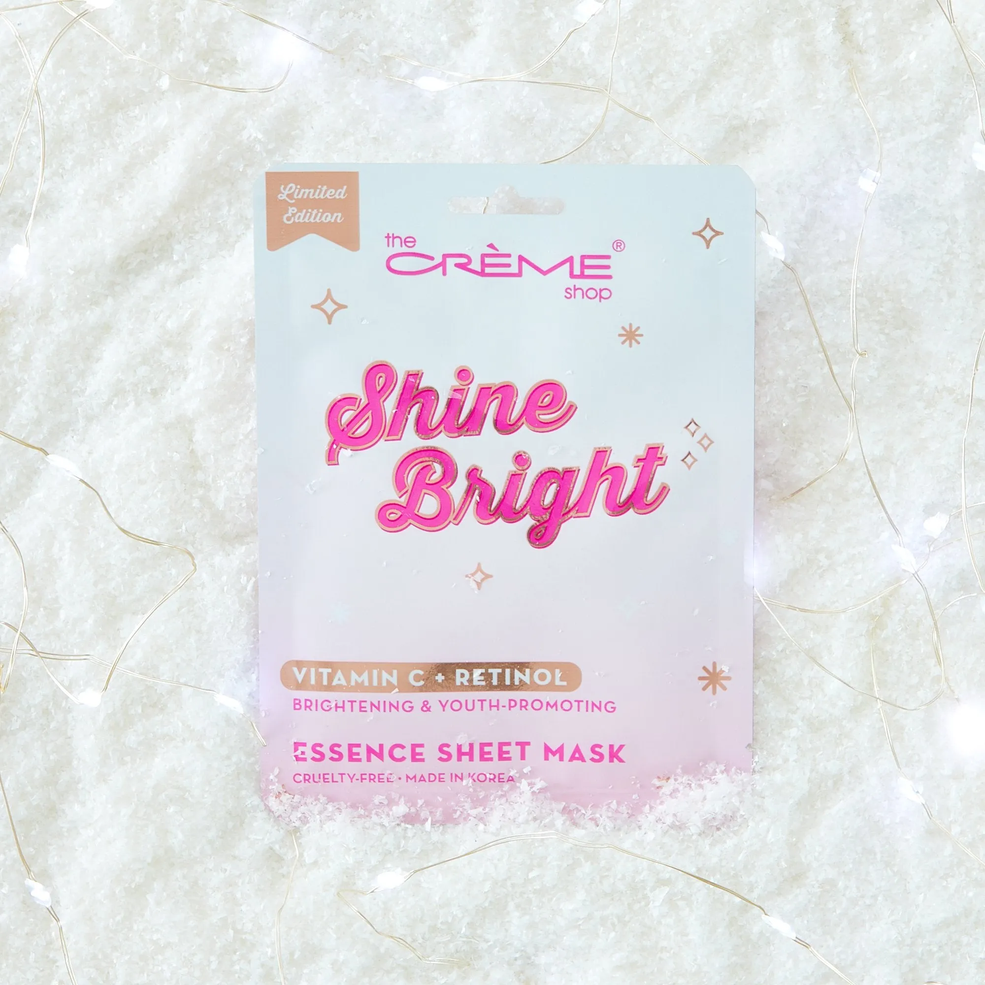 Shine Bright Essence Sheet Mask | Brightening & Acne-Fighting (Set of 5)